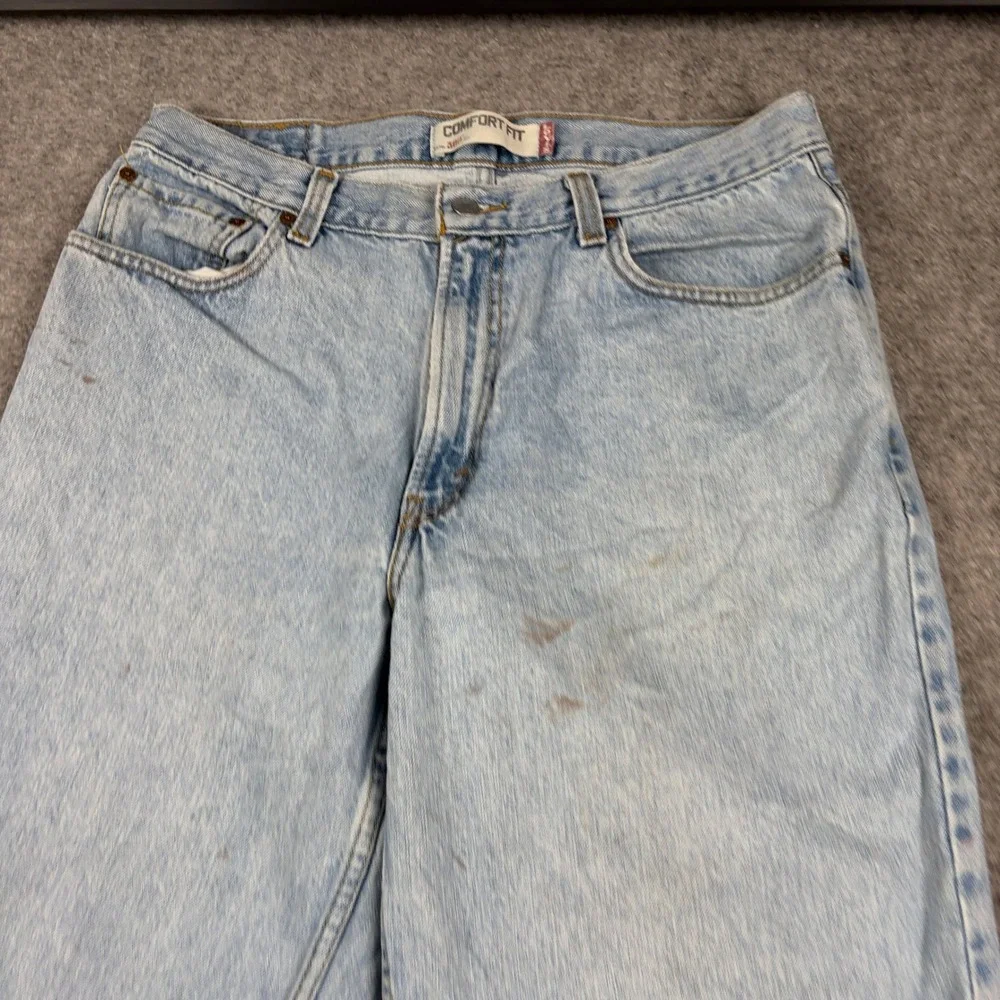 Levi 560‎ Jeans Mens 36x30 Comfort Fit Light Wash Baggy Denim Loose Leg Y2K 00s